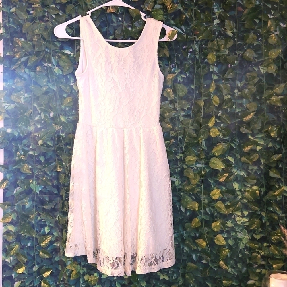 White Lace Dress